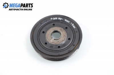 Damper pulley for Peugeot 307 (2000-2008) 1.6, station wagon