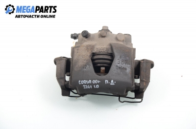 Caliper for Opel Corsa B 1.0 12V, 54 hp, 3 doors, 2000, position: front - right