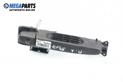 Mâner exterior pentru Toyota Yaris 1.0 VVT-i, 69 cp, 3 uși, 2006, poziție: stânga