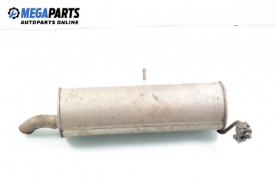 Rear muffler for Peugeot 307 2.0 HDi, 90 hp, hatchback, 2004