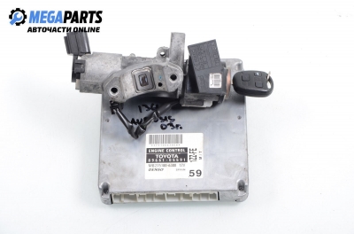 ECU cu cheie de contact și cititor for Toyota Avensis 1.8, 129 hp, combi, 2003 № 89661 - 05591