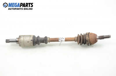 Driveshaft for Peugeot 106 1.0, 50 hp, 3 doors, 1996, position: left