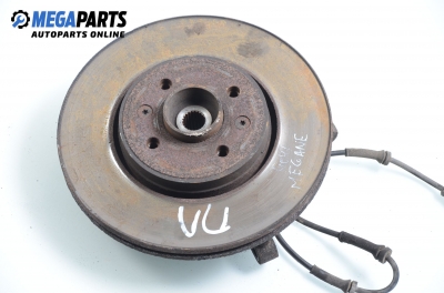 Knuckle hub for Renault Megane 1.6 16V, 107 hp, station wagon, 2000, position: front - left