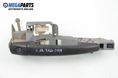 Mâner exterior, volan pe dreapta pentru Peugeot 407 1.6 HDi, 109 cp, sedan, 2004, poziție: dreaptă - fața