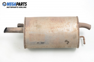 Muffler for Ford Ka 1.3, 60 hp, 1997