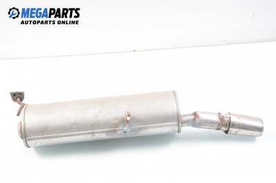 Rear muffler for Peugeot 306 1.6, 89 hp, cabrio, 1996