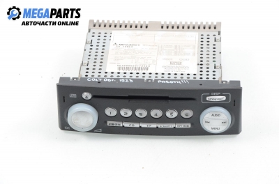 CD player for Mitsubishi Colt 1.1, 75 hp, hatchback, 2006