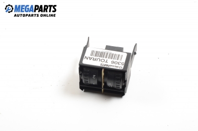 Lights adjustment switch for Volkswagen Touran 2.0 TDI, 136 hp, 2004