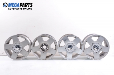 Alloy wheels for Volkswagen Golf IV (1998-2004) 15 inches, width 6, ET 38 (The price is for the set)