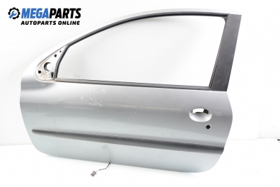 Tür for Peugeot 206 1.4, 75 hp, hecktür, 3 türen, 2003, position: links