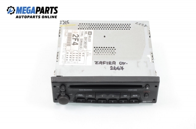 CD player for Opel Zafira A 1.8 16V, 125 hp, 2001