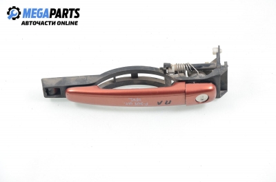 Outer handle for Peugeot 307 2.0 16V, 136 hp, hatchback, 5 doors, 2001, position: front - left