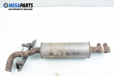 Muffler for Volkswagen Touran 1.9 TDI, 100 hp, 2003