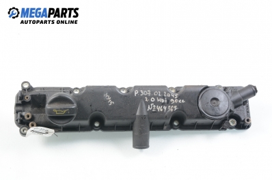 Valve cover for Peugeot 307 2.0 HDI, 90 hp, hatchback, 2002