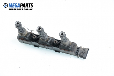 Ignition coil for Opel Corsa B 1.0 12V, 54 hp, 1999