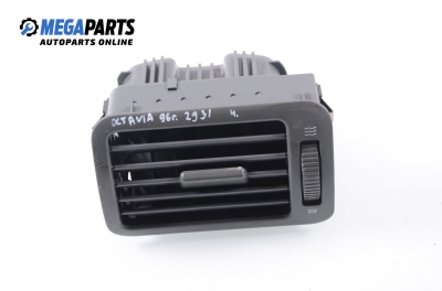 AC heat air vent for Skoda Octavia 1.9 TDI, 90 hp, hatchback, 1996