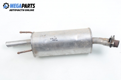 Muffler for Opel Tigra 1.4 16V, 90 hp, 1997