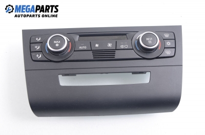Air conditioning panel for BMW 1 (E87) 2.0 d, 143 hp, hatchback, 5 doors, 2007