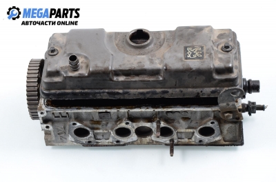 Engine head for Peugeot 206 1.4, 75 hp, hatchback, 5 doors, 1999