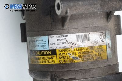AC compressor for Renault Megane 1.6 16V, 113 hp, hatchback, 5 doors, 2003 № 8200050141