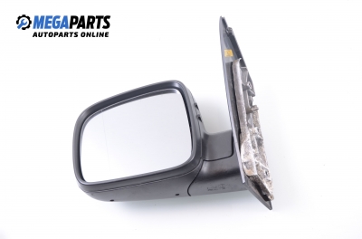 Mirror for Volkswagen Caddy 2.0 EcoFuel, 109 hp, 2008, position: left