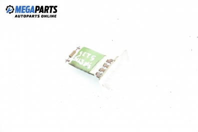 Blower motor resistor for Peugeot Partner 2.0 HDI, 90 hp, passenger, 2003