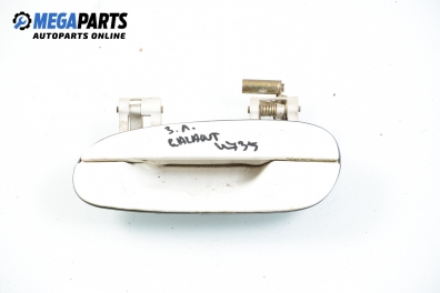 Outer handle for Mitsubishi Galant VII 2.0, 90 hp, sedan, 1996, position: rear - left