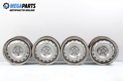 Steel wheels for VW Caddy (2004 - )