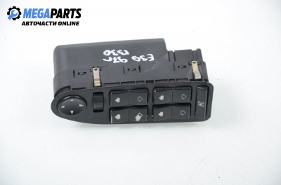 Window and mirror adjustment switch for BMW 5 (E39) (1996-2004) 2.5, station wagon
