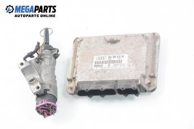 ECU cu cheie de contact pentru Audi A3 (8L) 1.8 T, 150 cp, hatchback, 3 uși, 1999 № Bosch 0 261 204 678