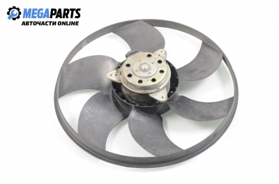 Radiator fan for Renault Megane 1.5 dCi, 106 hp, hatchback, 3 doors, 2004