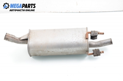 Muffler for Opel Corsa B 1.0 12V, 54 hp, 2000, position: rear