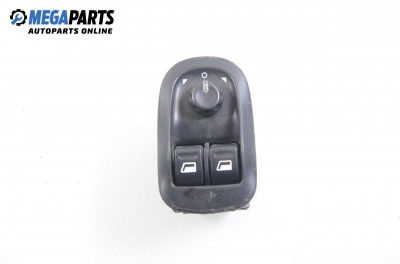 Window and mirror adjustment switch for Peugeot 306 1.8 16V, 110 hp, sedan, 1998