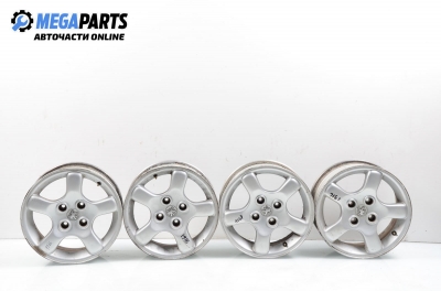 Alloy wheels for PEUGEOT 206 (1998-2006)