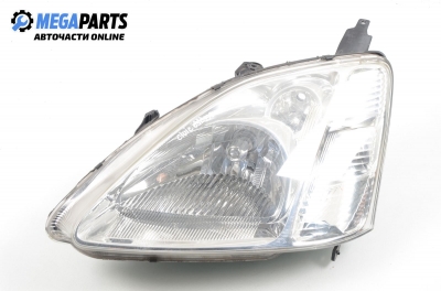 Headlight for Honda Civic 1.4 is, 90 hp, 3 doors, 2003, position: left