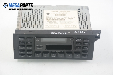 Cassette player for Chrysler Stratus, sedan automatic, 1998 № P4704345-F  Code: 1416