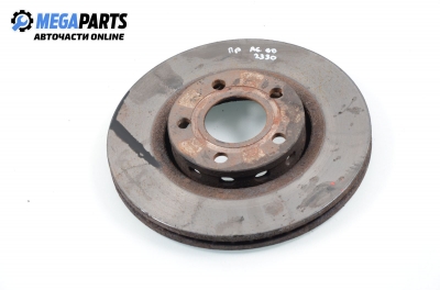 brake disc for Audi A6 (C5) 2.5 TDI, 150 hp, station wagon, 2000, position: front