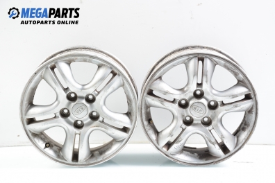 Alloy wheels for Kia Sportage II (KM) (2004-2010) 16 inches, width 6.5 (The price is for two pieces)