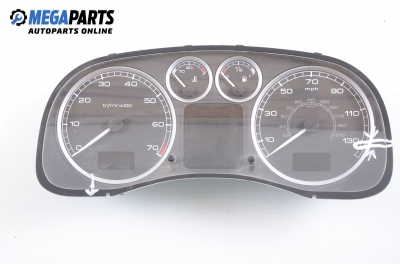 Kilometerzähler f. rechtslenker für Peugeot 307 2.0 16V, 136 hp, combi automatik, 2004