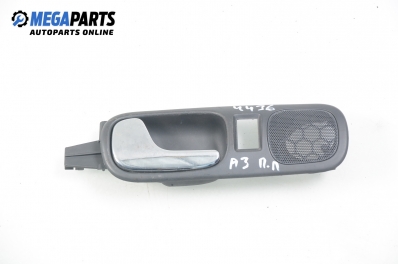 Inner handle for Audi A3 (8L) 1.6, 101 hp, 3 doors, 1998, position: left