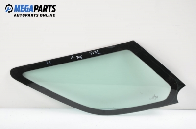 Vent window for Peugeot 306 1.9 TD, 90 hp, station wagon, 1999, position: left