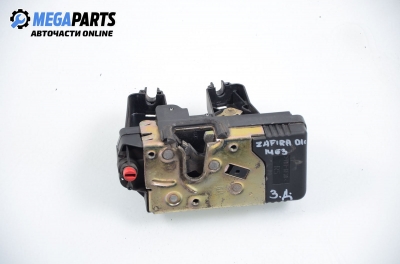 Schloss for Opel Zafira A (1999-2005) 2.0, minivan, position: rechts, rückseite