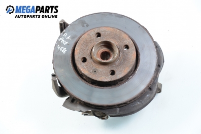 Knuckle hub for Volkswagen Polo (6N/6N2) 1.9 D, 64 hp, 3 doors, 1996, position: front - left