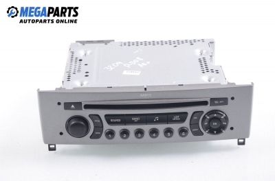 CD player for Peugeot 308 (T7) 1.6 16V, 120 hp, hatchback, 5 doors, 2010