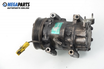 Kompressor klimaanlage für Peugeot 206 1.1, 60 hp, hecktür, 3 türen, 2004 № Sanden SD6V12