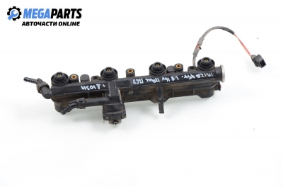 Fuel rail with injectors for Seat Ibiza 1.8 16V, 129 hp, 3 doors, 1995