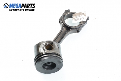 Piston with rod for Jaguar X-Type 2.0 D, 130 hp, sedan, 2003