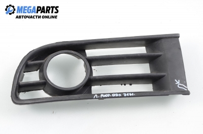 Bumper grill for Volkswagen Polo 1.4 16V, 75 hp, hatchback, 5 doors, 2003, position: left