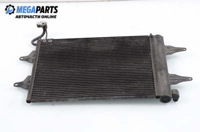 Air conditioning radiator for Volkswagen Polo (9N) 1.4 16V, 75 hp, hatchback, 2003