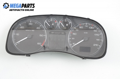 Instrument cluster for Peugeot 307 1.6 HDI, 109 hp, hatchback, 5 doors, 2006